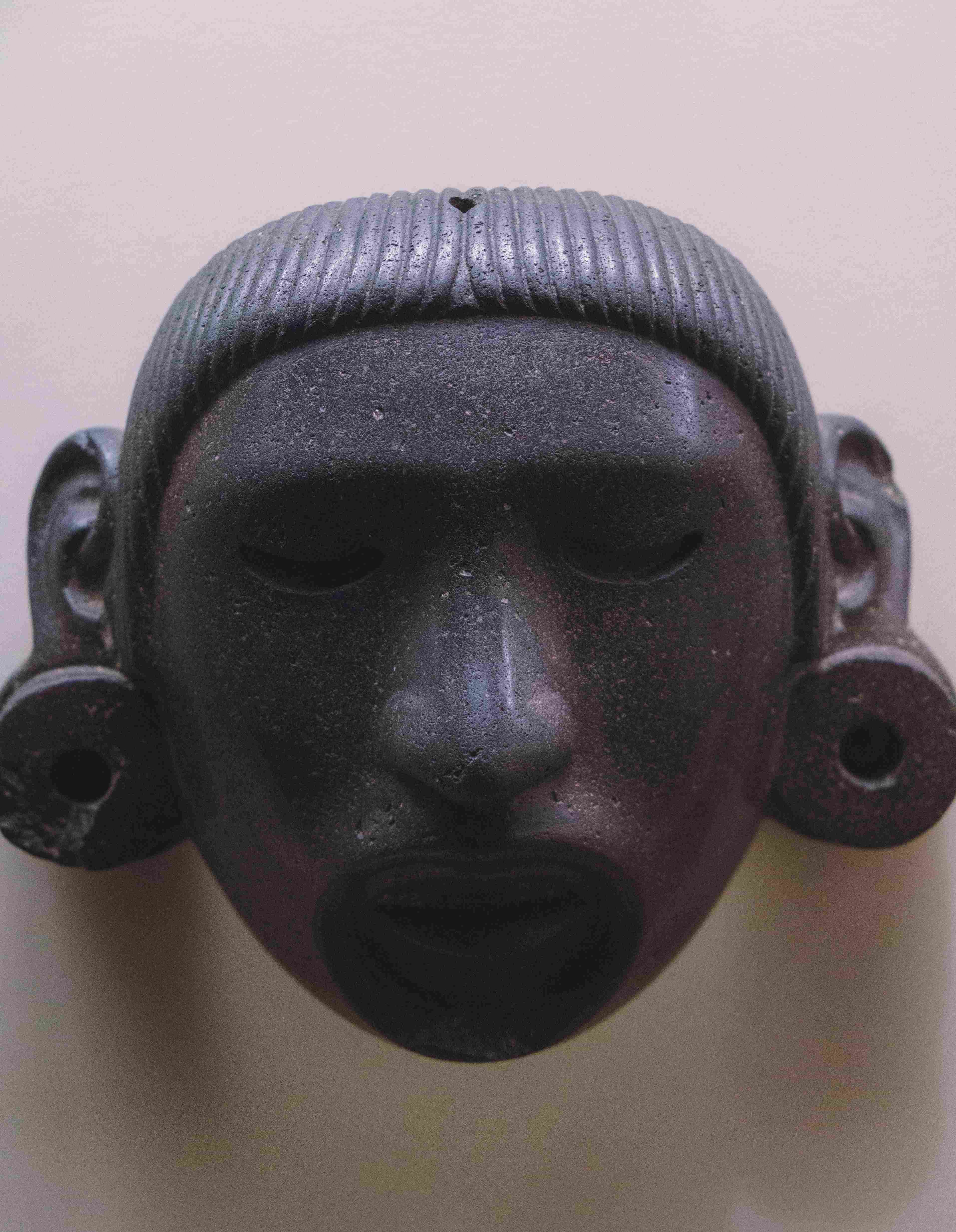 Mayan Mask Sculpture 2